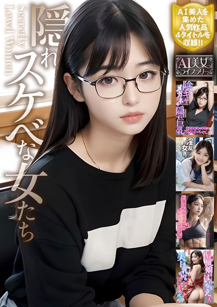 【写真集】隠れスケベな女たち【AI美女ライブラリー】｜